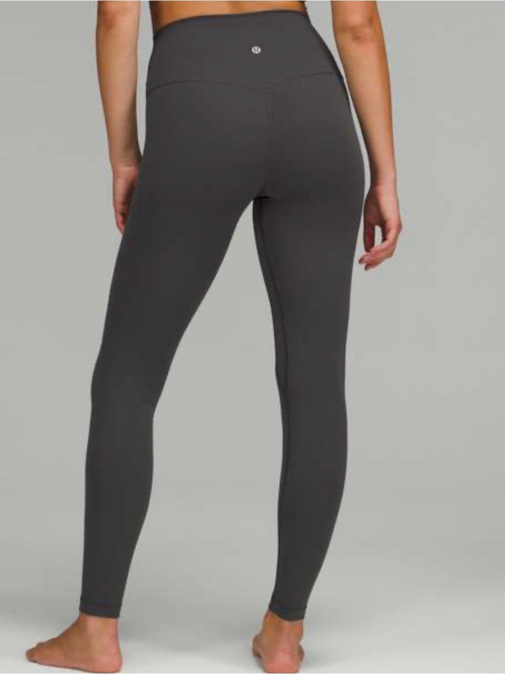 LULULEMON | Align 28” High-Rise Graphite Gray Active Leggings Women’s Size 10